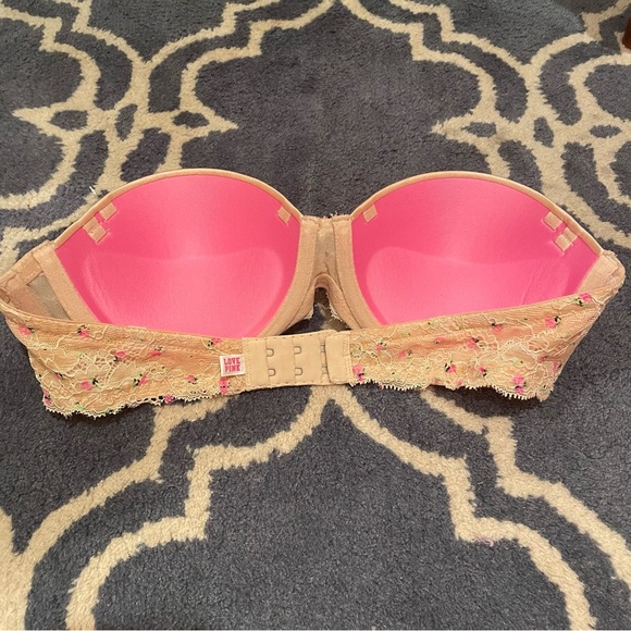 Pink Multi Way Strapless Bra - Picture 2 of 4